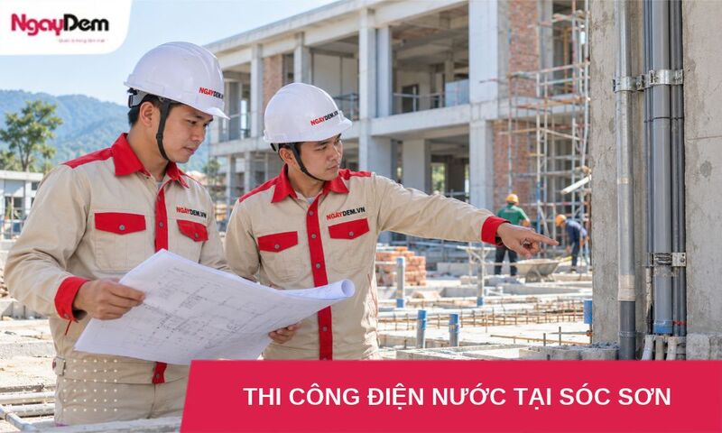Thi Công Điện Nước Tại Sóc Sơn – Khảo Sát, Thi Công Theo Thực Tế