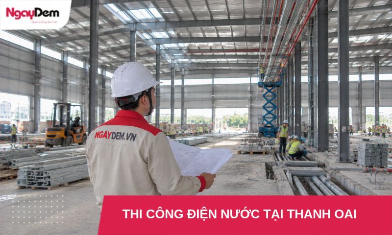 Thi công điện nước tại Thanh Oai cho nhà xưởng, cơ sở sản xuất