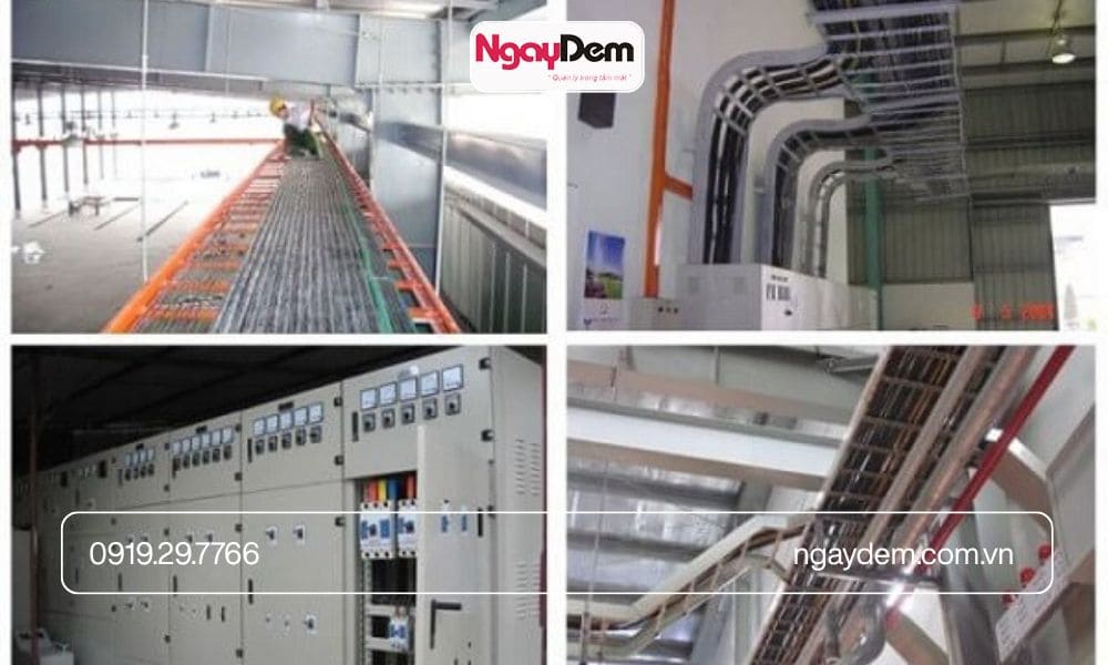 thi công lắp đặt hệ thống điện công nghiệp