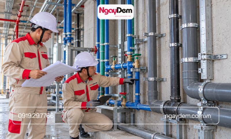 tiêu chuẩn thi công hệ thống cấp thoát nước