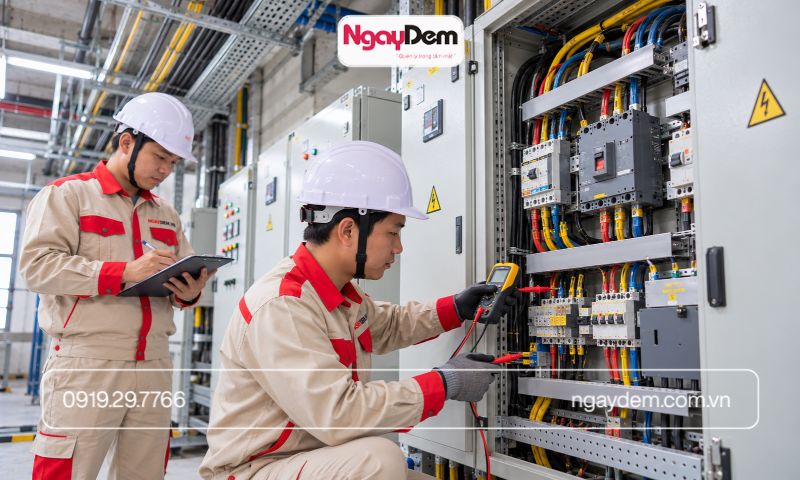 tiêu chuẩn thi công và nghiệm thu hệ thống điện