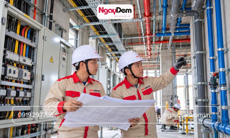 tiêu chuẩn thi công và nghiệm thu hệ thống điện