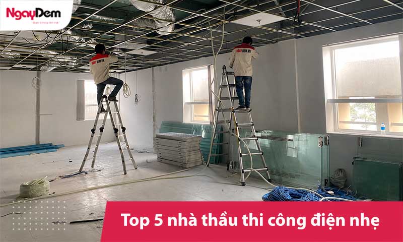 Top 5 nhà thầu thi công điện nhẹ tại Hà Nội uy tín, giá tốt