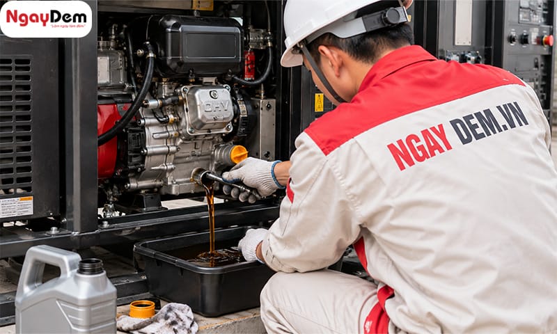 Bảo dưỡng máy phát điện chạy xăng, chạy dầu: Quy trình & chi phí
