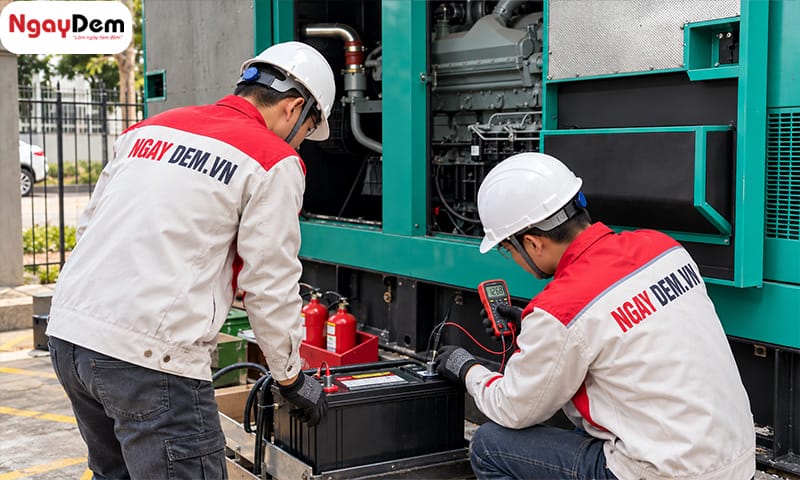 Bảo dưỡng máy phát điện chạy xăng, chạy dầu: Quy trình & chi phí