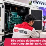 Bảo trì, bảo dưỡng máy phát điện cho trung tâm hội nghị, tiệc cưới