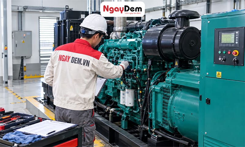 Dịch vụ bảo dưỡng máy phát điện tại Hoài Đức, Hà Nội