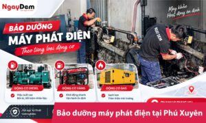 Bảo dưỡng máy phát điện tại Phú Xuyên