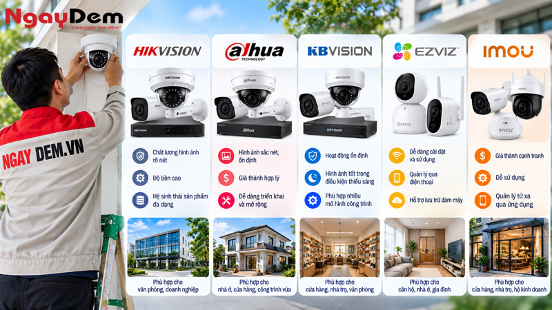 Báo giá lắp đặt hệ thống camera trọn gói tại Hà Nội Báo giá lắp đặt hệ thống camera trọn gói tại Hà Nội