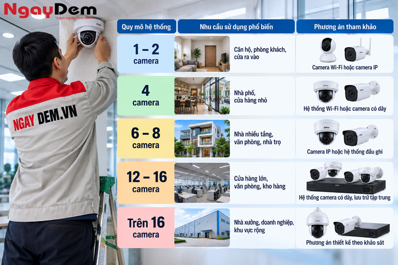 Báo giá lắp đặt hệ thống camera trọn gói tại Hà Nội Báo giá lắp đặt hệ thống camera trọn gói tại Hà Nội