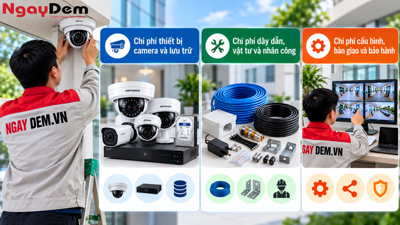 Báo giá lắp đặt hệ thống camera trọn gói tại Hà Nội Báo giá lắp đặt hệ thống camera trọn gói tại Hà Nội