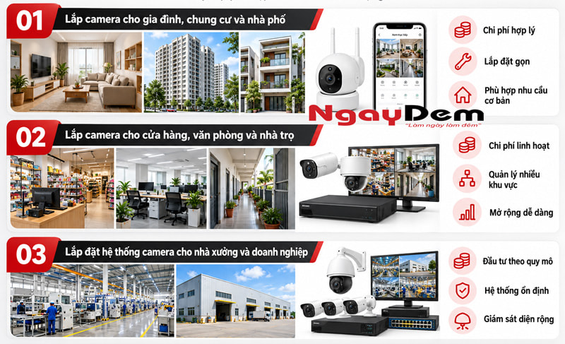 Báo giá lắp đặt hệ thống camera trọn gói tại Hà Nội Báo giá lắp đặt hệ thống camera trọn gói tại Hà Nội