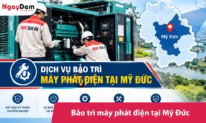 Bảo trì máy phát điện tại Mỹ Đức | Nhận xử lý mọi dòng máy
