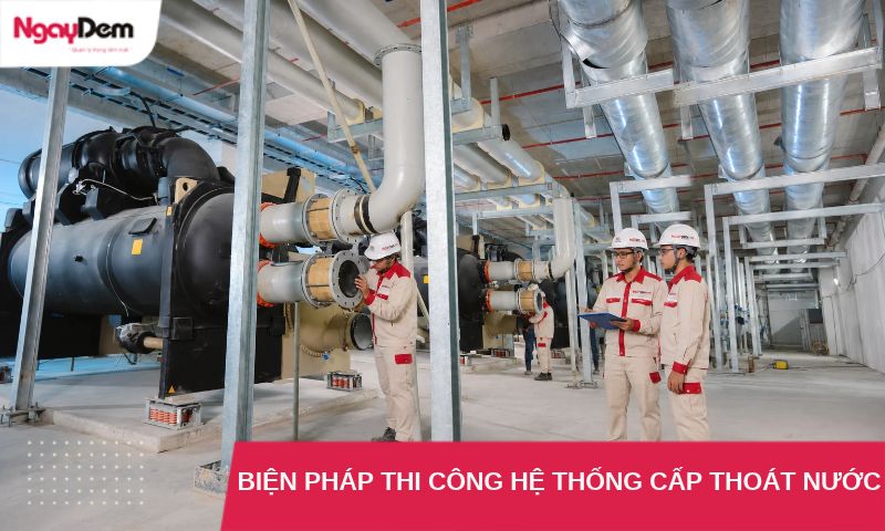Biện Pháp Thi Công Hệ Thống Cấp Thoát Nước Chi Tiết