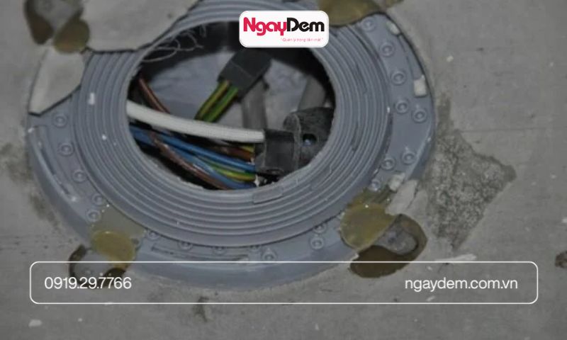 lắp đặt đèn led âm trần