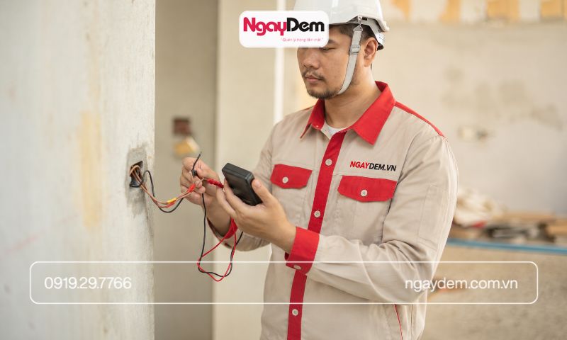 cách thi công điện âm tường
