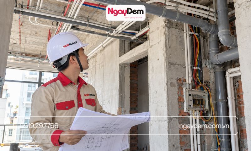 cách tính giá thi công điện nước