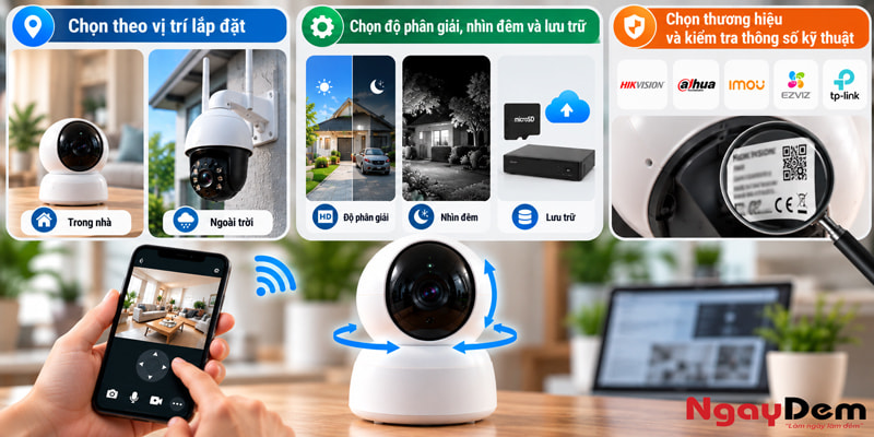Camera 360 độ là gì? Ưu nhược điểm & cách chọn Camera 360 độ là gì? Ưu nhược điểm & cách chọn