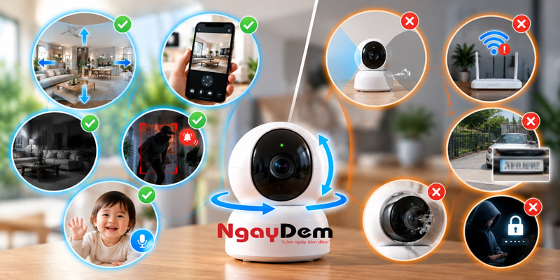 Camera 360 độ là gì? Ưu nhược điểm & cách chọn Camera 360 độ là gì? Ưu nhược điểm & cách chọn