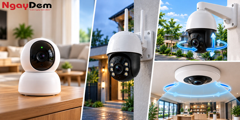 Camera 360 độ là gì? Ưu nhược điểm & cách chọn Camera 360 độ là gì? Ưu nhược điểm & cách chọn