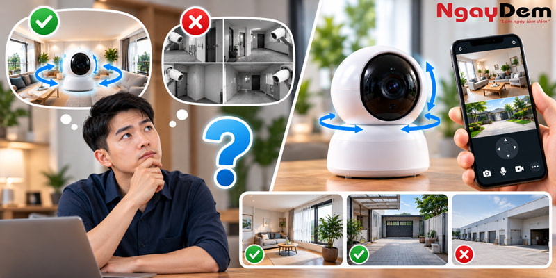 Camera 360 độ là gì? Ưu nhược điểm & cách chọn Camera 360 độ là gì? Ưu nhược điểm & cách chọn