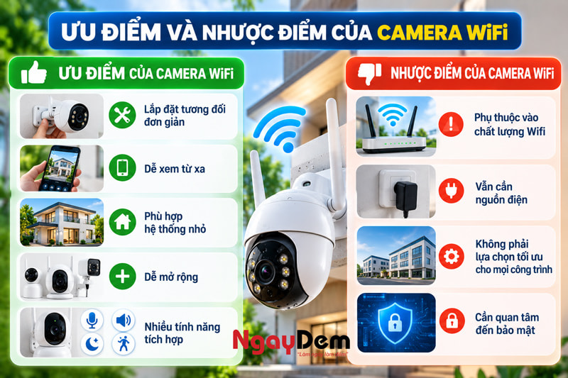 Camera Wifi là gì? Cấu tạo, ưu nhược điểm & cách chọn
