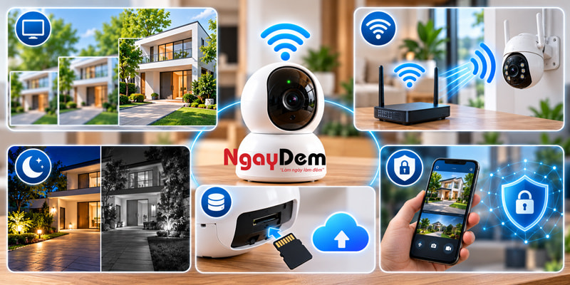 Camera Wifi là gì? Cấu tạo, ưu nhược điểm & cách chọn