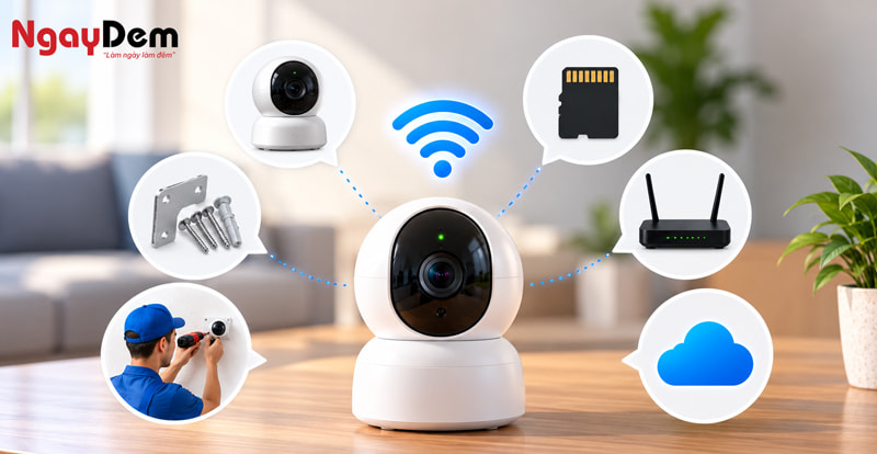 Camera Wifi là gì? Cấu tạo, ưu nhược điểm & cách chọn