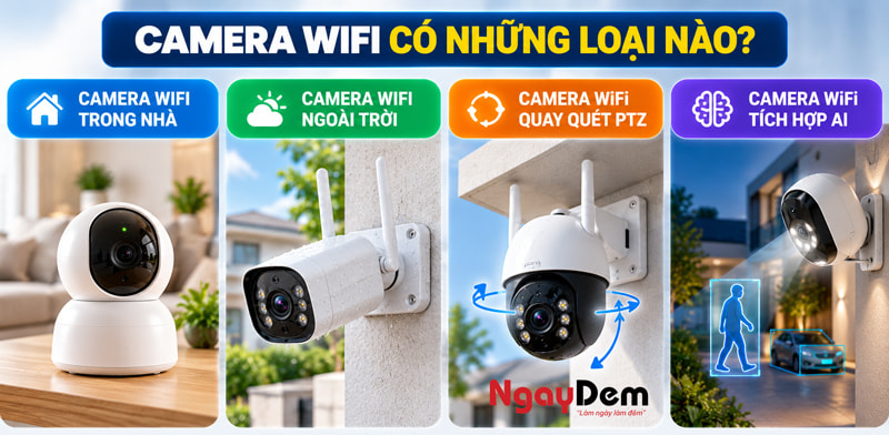 Camera Wifi là gì? Cấu tạo, ưu nhược điểm & cách chọn