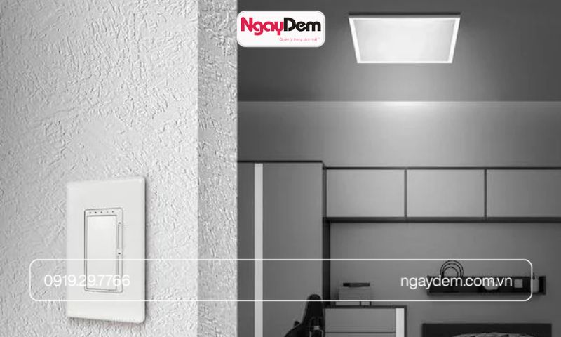 đèn led nhấp nháy sáng