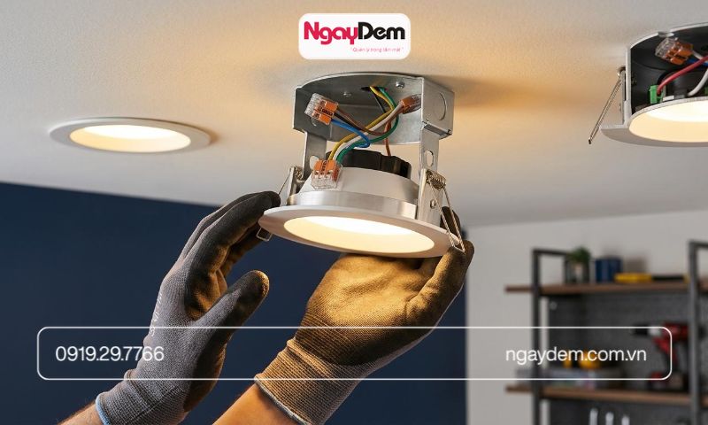 kiểm tra đèn led nhấp nháy