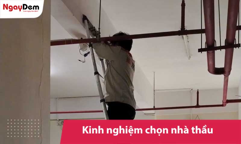 Kinh nghiệm lựa chọn nhà thầu thi công điện nhẹ uy tín, chuyên nghiệp