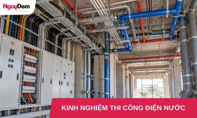 Kinh Nghiệm Thi Công Điện Nước: 8 Lưu Ý Quan Trọng Cần Biết