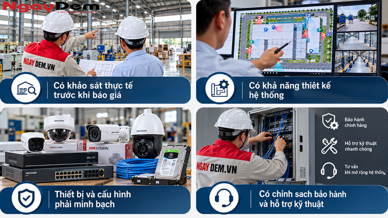 Top 3 công ty tư vấn lắp camera giám sát nhà xưởng
