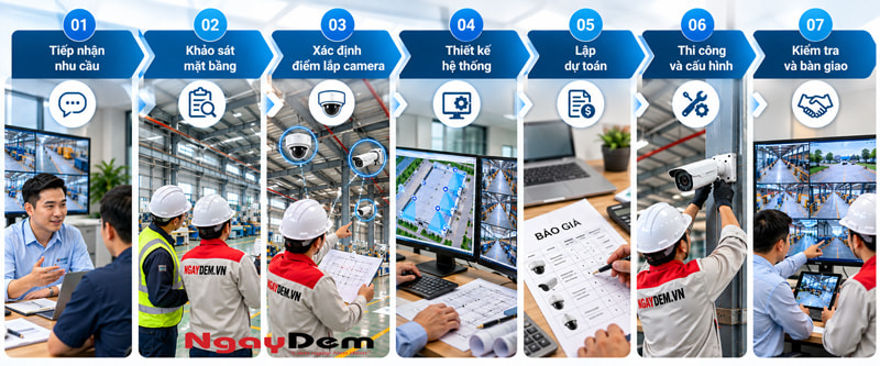 Top 3 công ty tư vấn lắp camera giám sát nhà xưởng