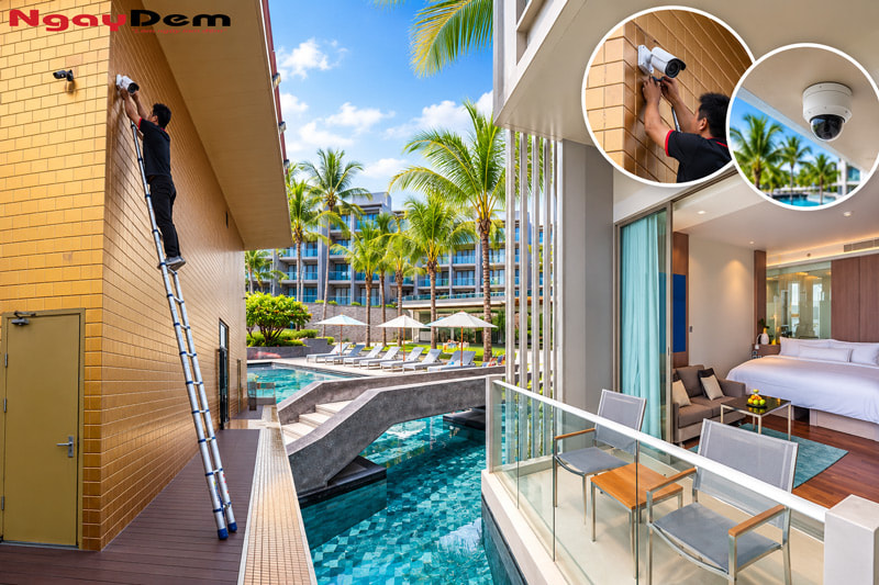 Tư vấn lắp đặt Camera cho khu nghỉ dưỡng chi phí trọn gói