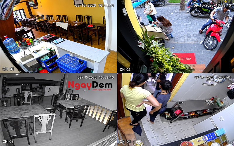 Tư vấn lắp đặt Camera cho quán nhậu báo giá trọn gói