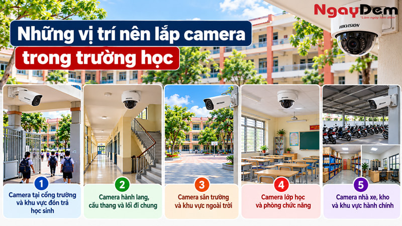 Tư vấn thi công lắp đặt camera trường học trọn gói ở Hà Nội