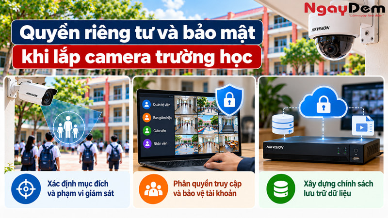 Tư vấn thi công lắp đặt camera trường học trọn gói ở Hà Nội
