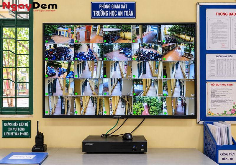 Tư vấn thi công lắp đặt camera trường học trọn gói ở Hà Nội