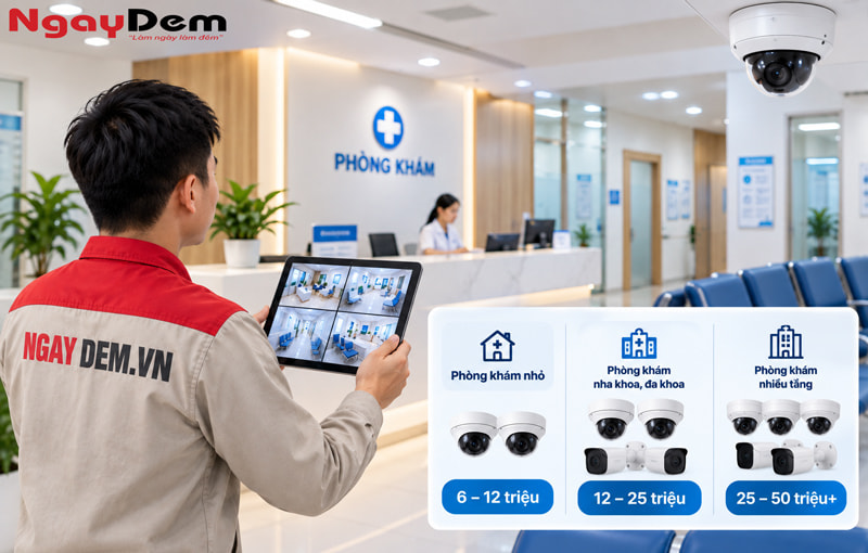 Tư vấn lắp đặt Camera phòng khám Tư vấn lắp đặt Camera phòng khám