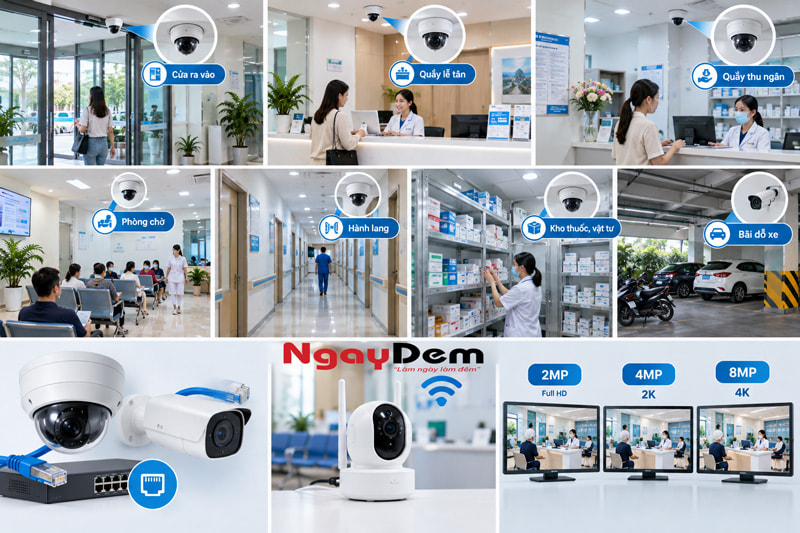Tư vấn lắp đặt Camera phòng khám Tư vấn lắp đặt Camera phòng khám