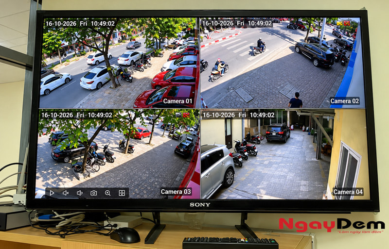 Thi công lắp đặt Camera tại Cầu Giấy – Hà Nội uy tín