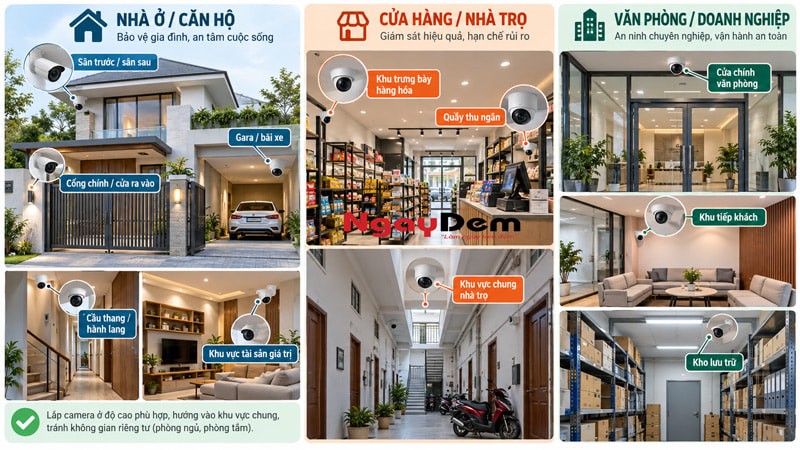 Tư vấn giải pháp lắp đặt camera tại Thanh Xuân - Hà Nội