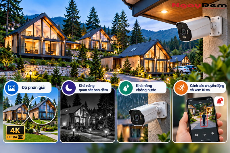 Tư vấn lắp đặt camera cho Homestay uy tin chuyên nghiệp