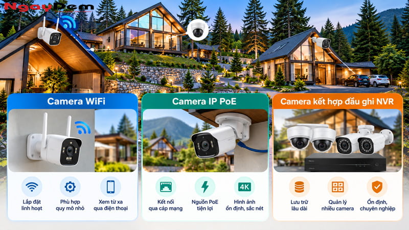 Tư vấn lắp đặt camera cho Homestay uy tin chuyên nghiệp