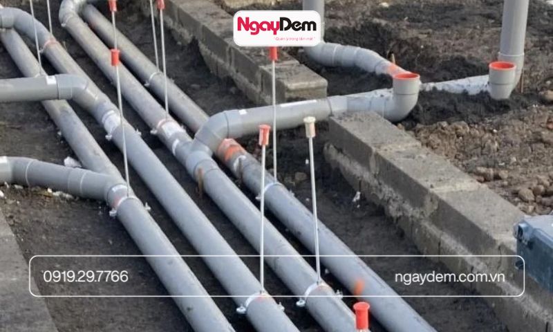 lắp đặt hệ thống thoát nước