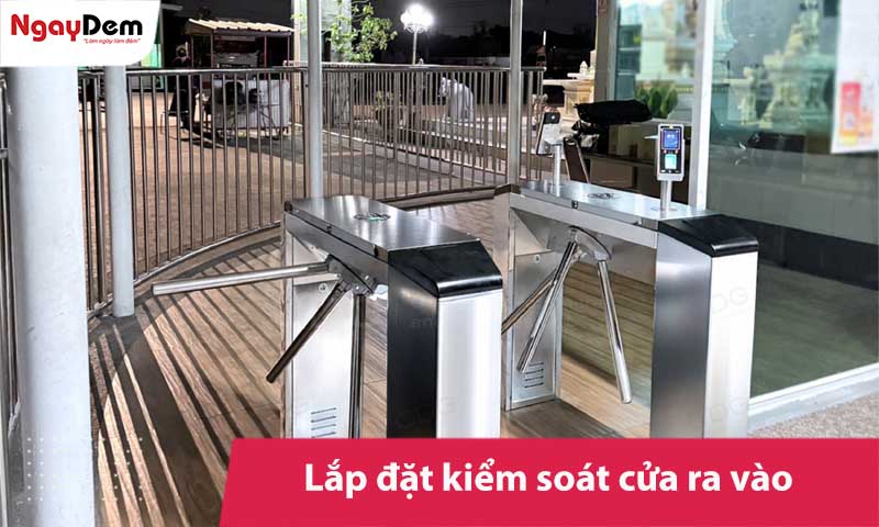 Lắp đặt hệ thống kiểm soát cửa ra vào: Giải pháp thi công chuyên nghiệp