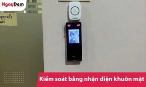 Lắp đặt kiểm soát ra vào bằng nhận diện khuôn mặt
