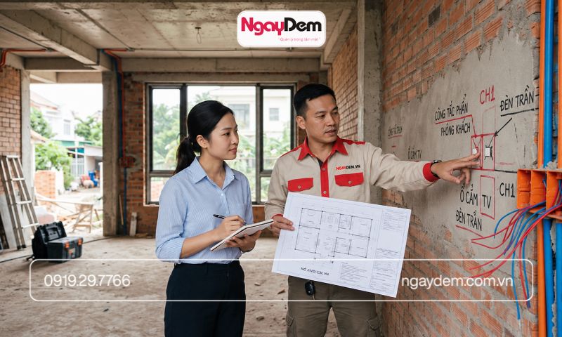 lắp đặt hệ thống điện